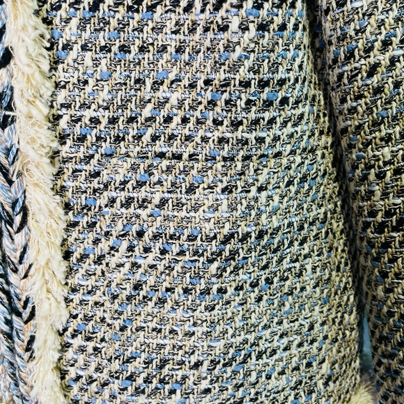 J. Crew Braided trim jacket in speckled tweed, Size US 6 NWOT - Picture 12 of 16